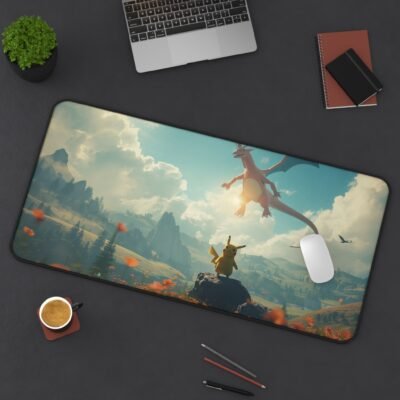 Dragon Pika Encounter Desk Mat XXL