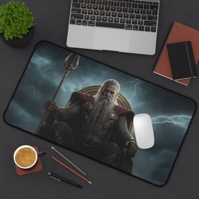 God of Asgard Desk Mat