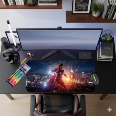 Captain Comics Hero LED Mouse Pad XXL