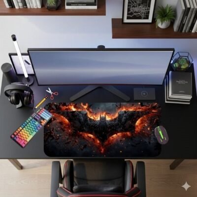 Iconic Batman Mouse Pad LED XXL